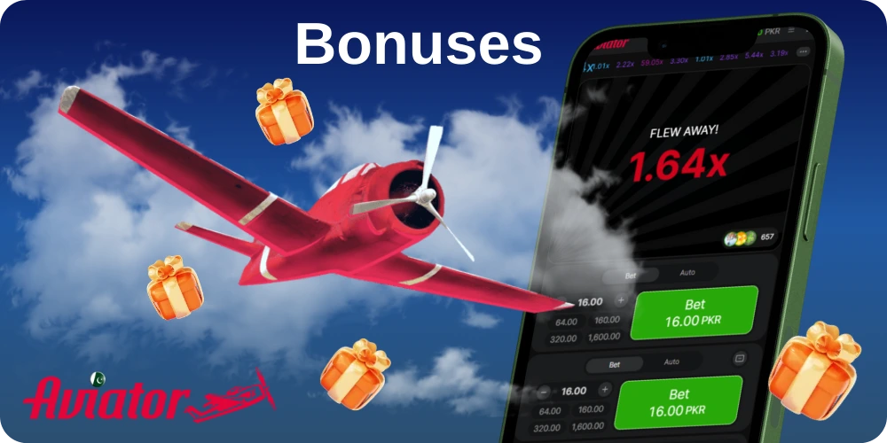 Aviator Game bonuses